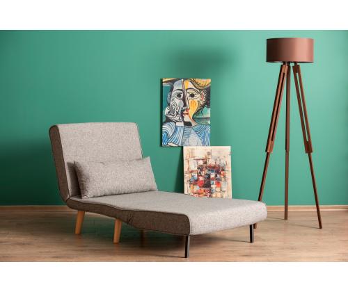 Diivan Folde Single - Light Grey