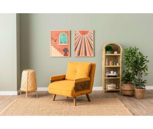 Diivan Cosmo Single - Bohemian Mustard