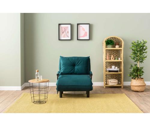 Diivan Sento Single - Petrol Green