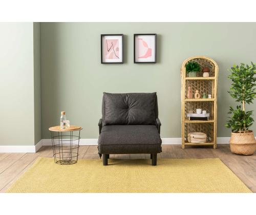 Diivan Sento Single - Dark Grey