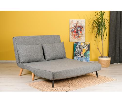 Diivan Folde 2-Seater - Light Grey