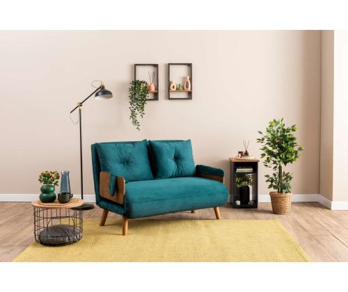 Diivan Cosmo 2-Seater - Petrol Green