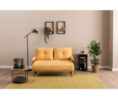 Diivan Cosmo 2-Seater - Mustard