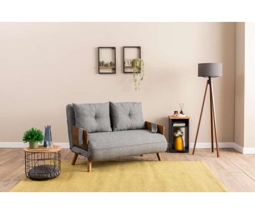Diivan Cosmo 2-Seater - Light Grey