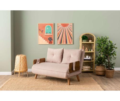 Diivan Cosmo 2-Seater - Bohemian Mink