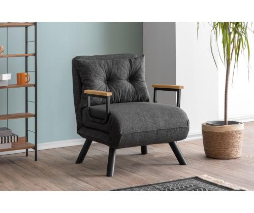 Diivan Sando Single - Dark Grey