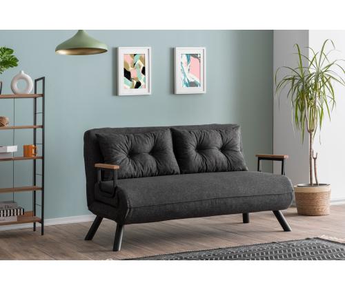 Diivan Sando 2-Seater - Dark Grey