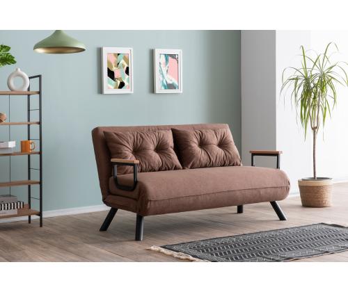 Diivan Sando 2-Seater - Light Brown