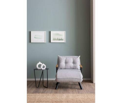 Diivan Sando Single - Teddy Fabric - Grey