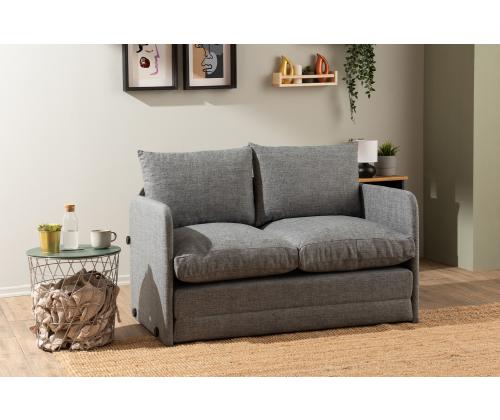 Diivan Saga 2-Seater - Light Grey