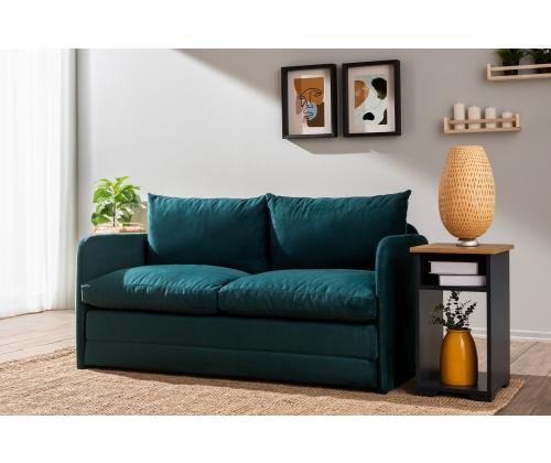 Diivan Saga XL 2-Seater - Petrol Green