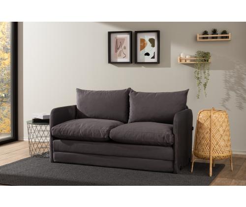 Diivan Saga XL 2-Seater - Grey