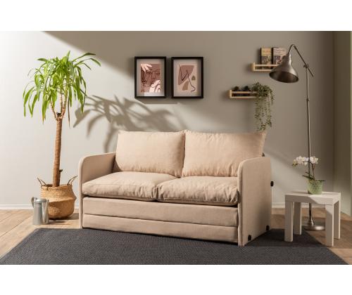 Diivan Saga XL 2-Seater - Beige