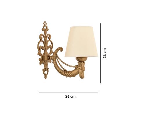 Gloria - Cream, Gold