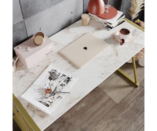 Anemon - White, Gold