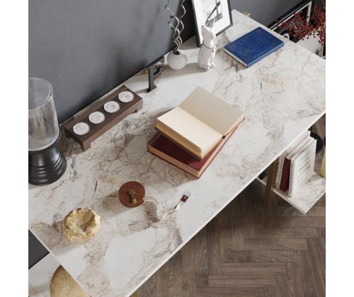 Reader - White, Gold