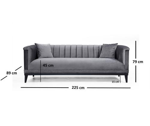 Diivan Trendy - Dark Grey