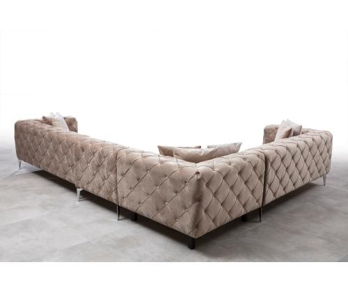 Diivan Como Corner Left - Beige