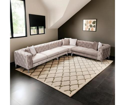 Diivan Como Corner Right - Beige