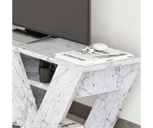TV laud Pipralla - Carrara Marble