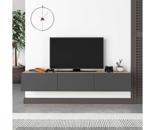 TV laud Francy 180 - Sapphire Oak, Anthracite