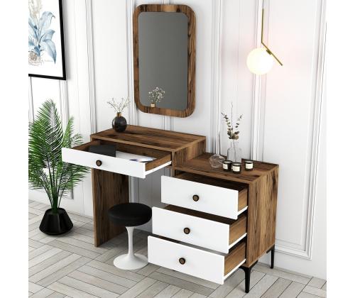 Laud Lizbon 544 - Walnut, White