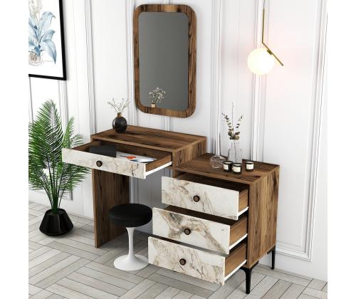 Laud Lizbon 545 - Walnut, White