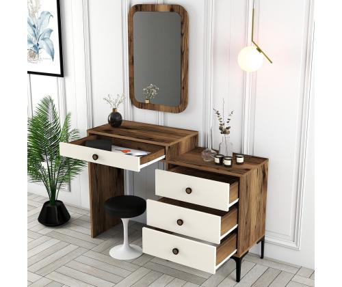 Laud Lizbon 547 - Walnut, Cream