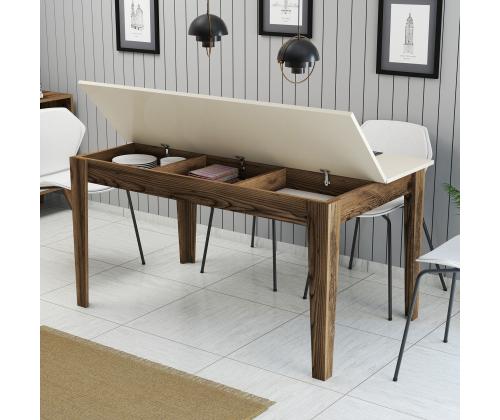 Laud Milan 517 - Walnut, Cream