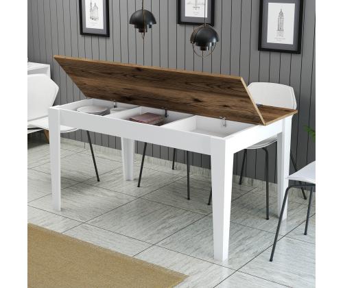 Laud Milan 520 - Walnut, White