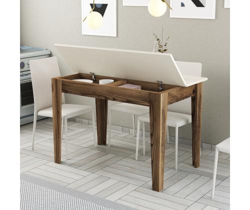 Laud Kiev 508 - Walnut, Cream