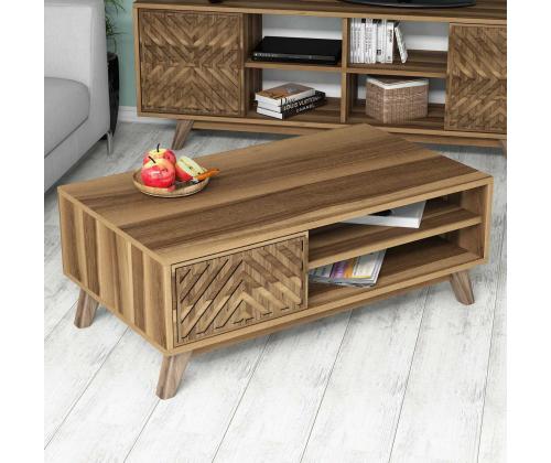 Kohvilaud Inci - Walnut
