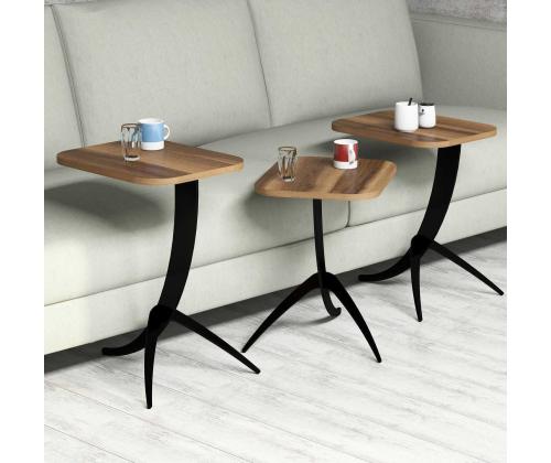 Mööblikomplekt lauad Pion - Walnut