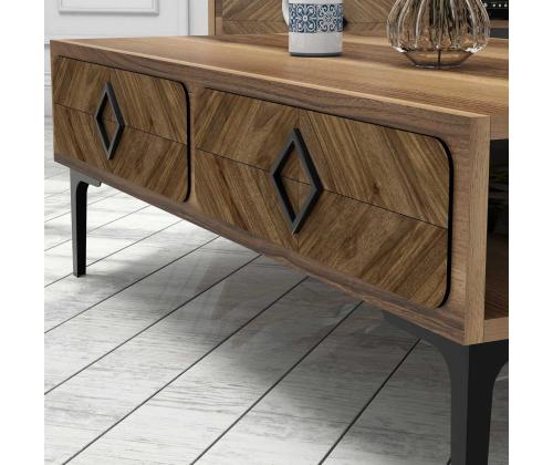 Kohvilaud Samba - Walnut