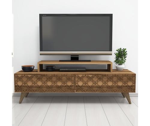 TV laud City - Walnut