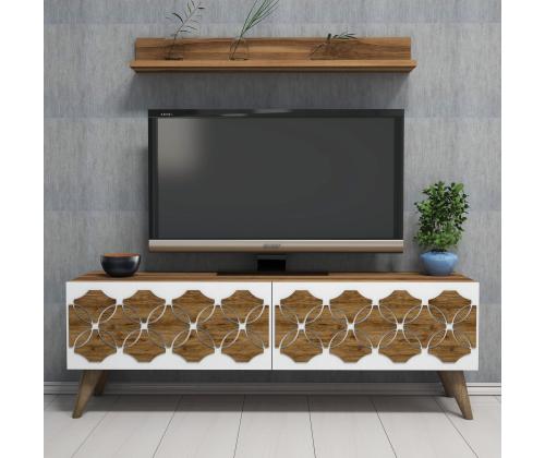 TV laud Nisan - Walnut