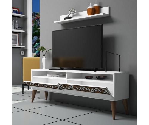 TV laud Line - White