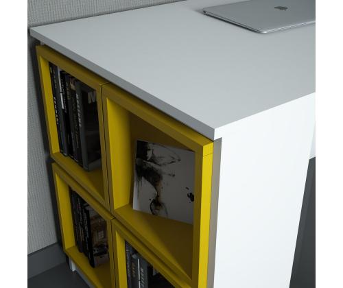 Box - White, Yellow