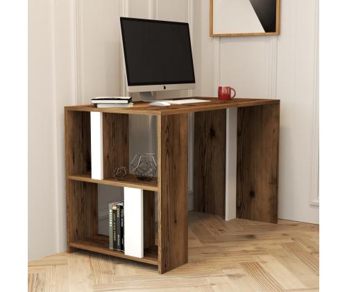 Lima - Walnut, White