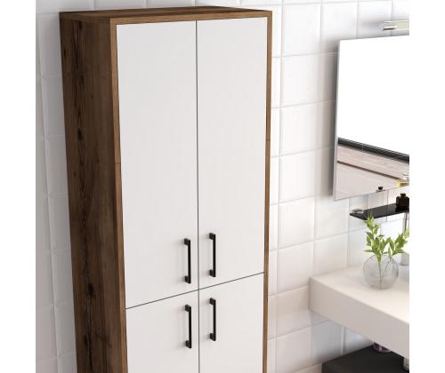 Berlin A - Walnut, White