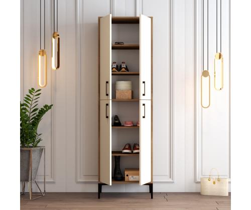 Berlin A - Walnut, Cream