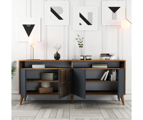 Milan - Walnut, Anthracite