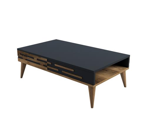 Kohvilaud Valensiya - Walnut, Anthracite