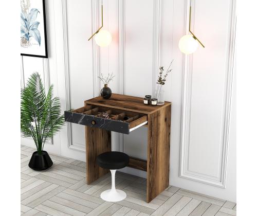 Laud Lizbon - Walnut, Black, Marble