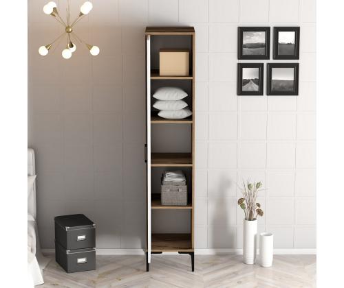 Kumsal S - Walnut, White