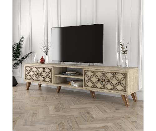 TV laud Class - Travertine