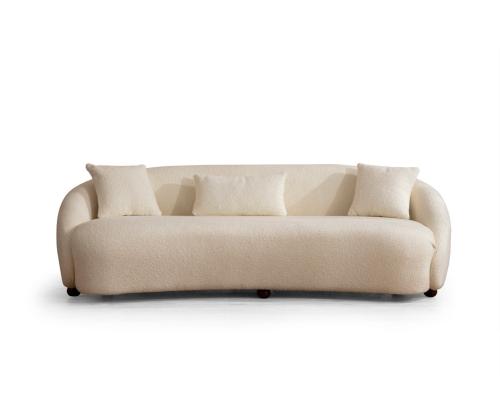 Diivan Napoli Cream Bouclette