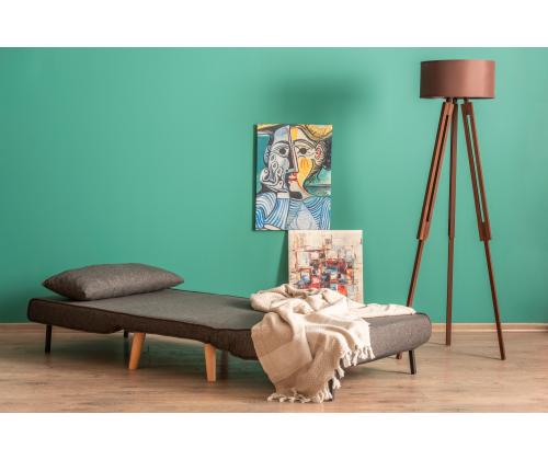 Diivan Folde Single - Dark Grey