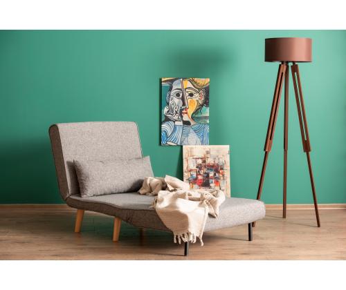 Diivan Folde Single - Light Grey