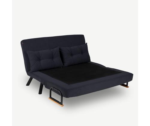 Diivan Sando 2-Seater - Black